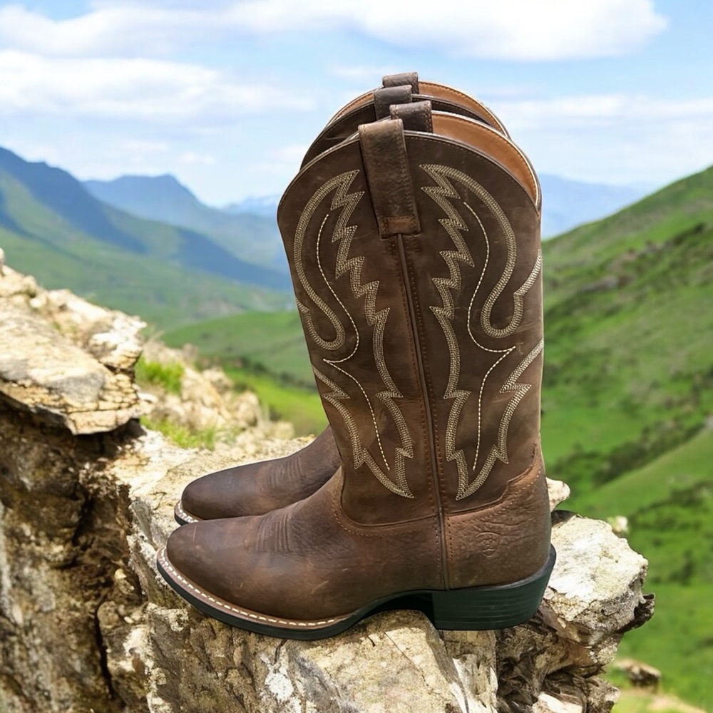 Ariat Men’s Hybrid Rancher Brown Cowboy Boots